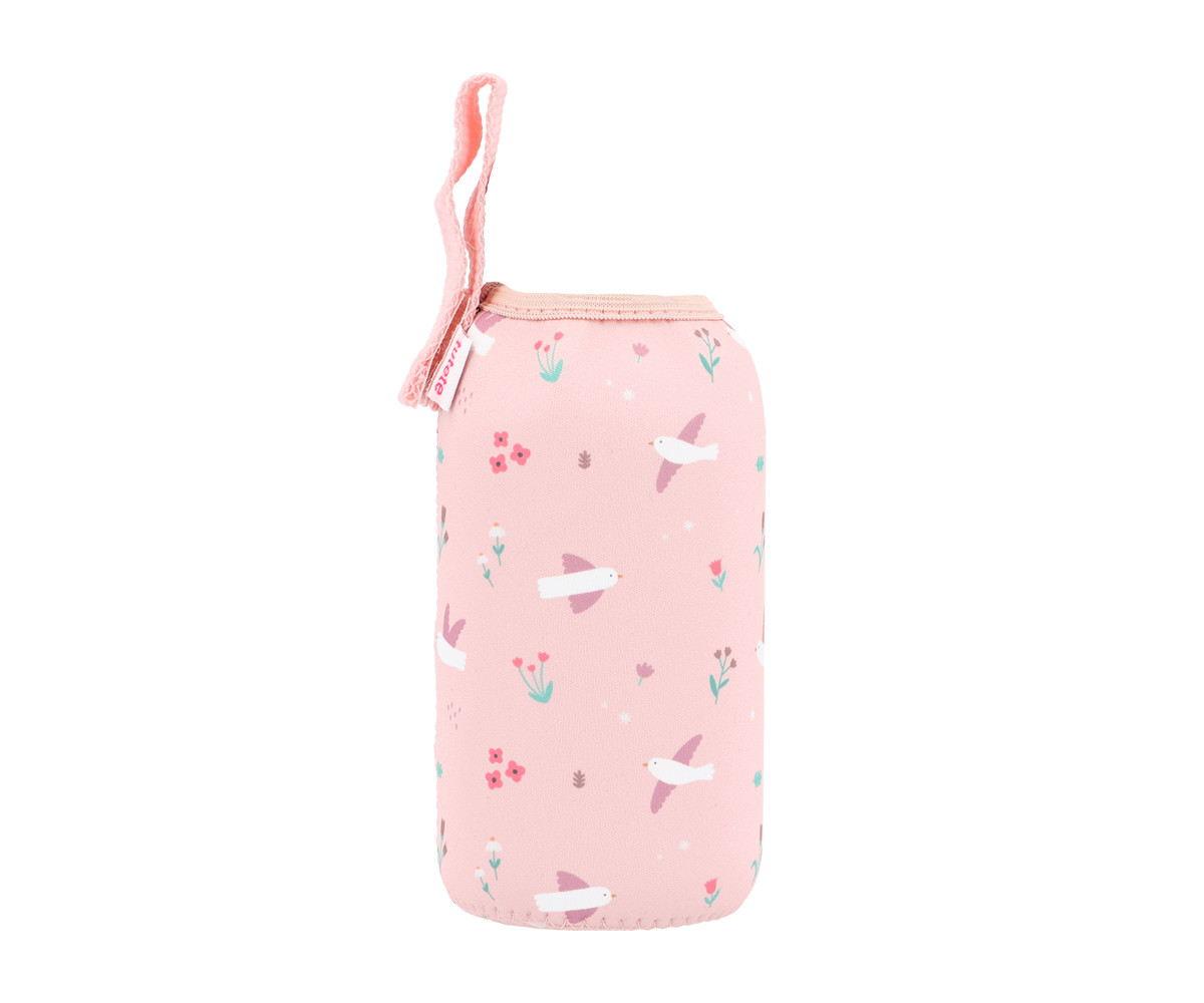 Fodera Neoprene 500ml Personalizzabile Blossom Birds