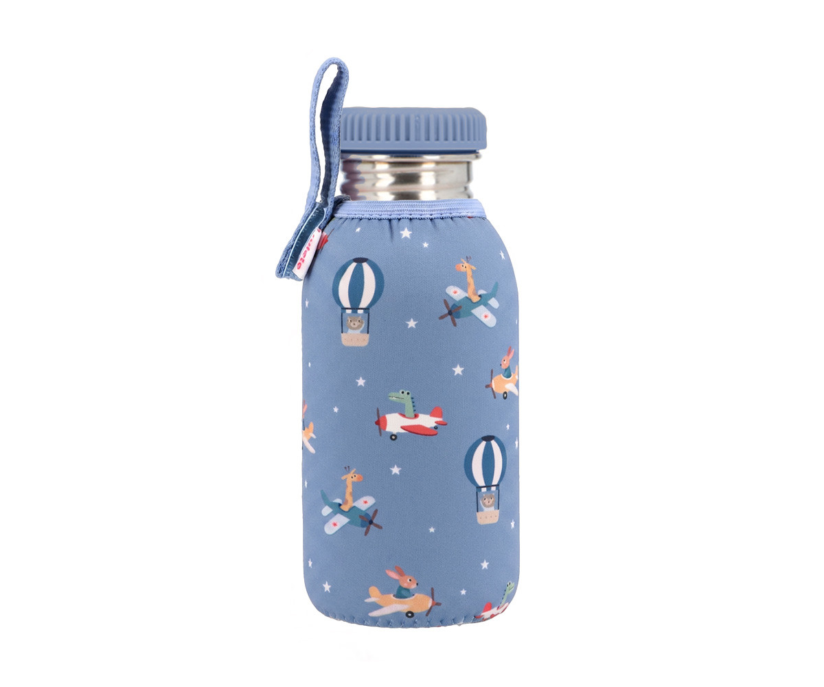 Bottiglia Acciaio Fodera Planes Personalizzabile 500ml