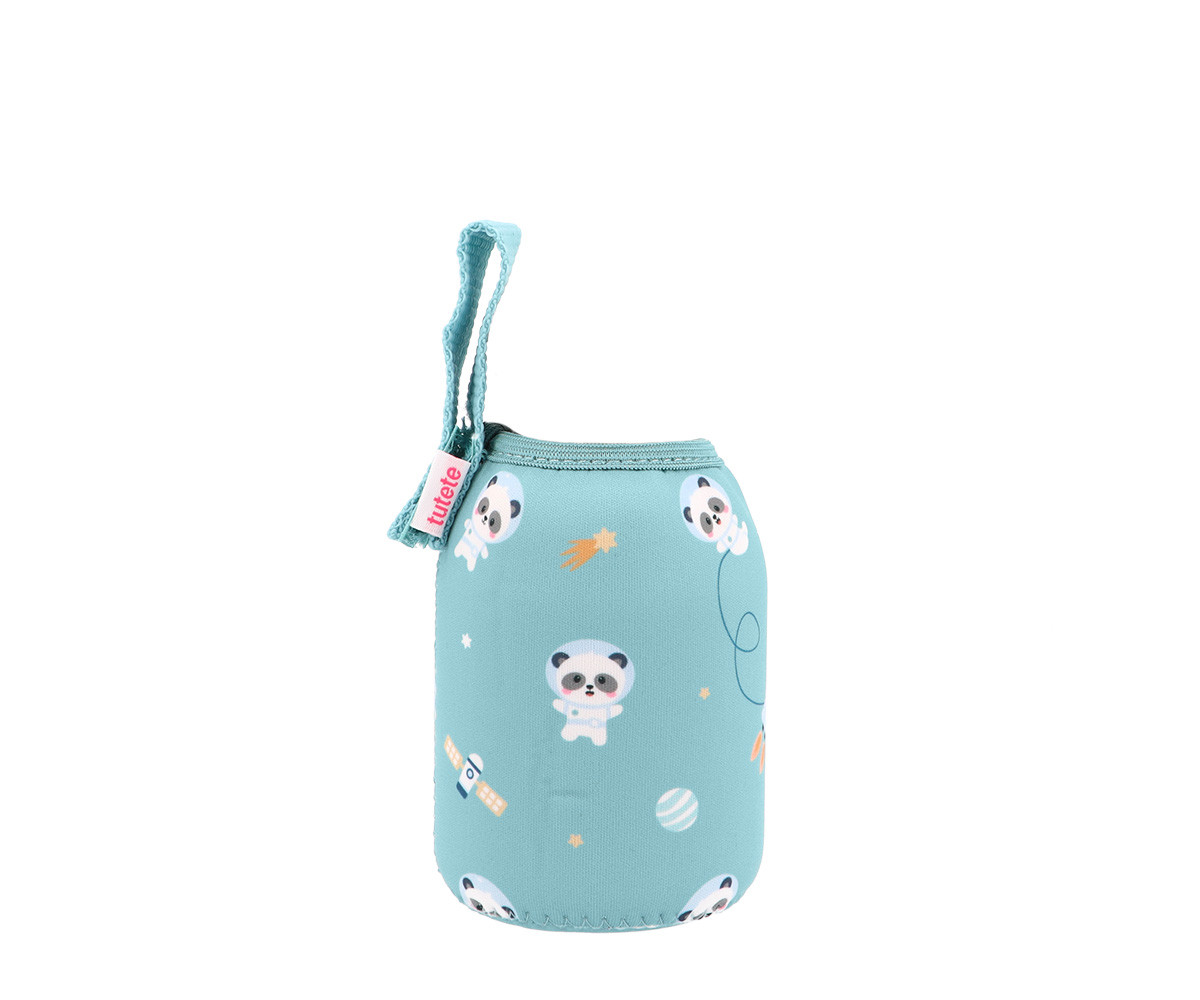 Funda Neopreno 350ml Personalizable Pandas in Space