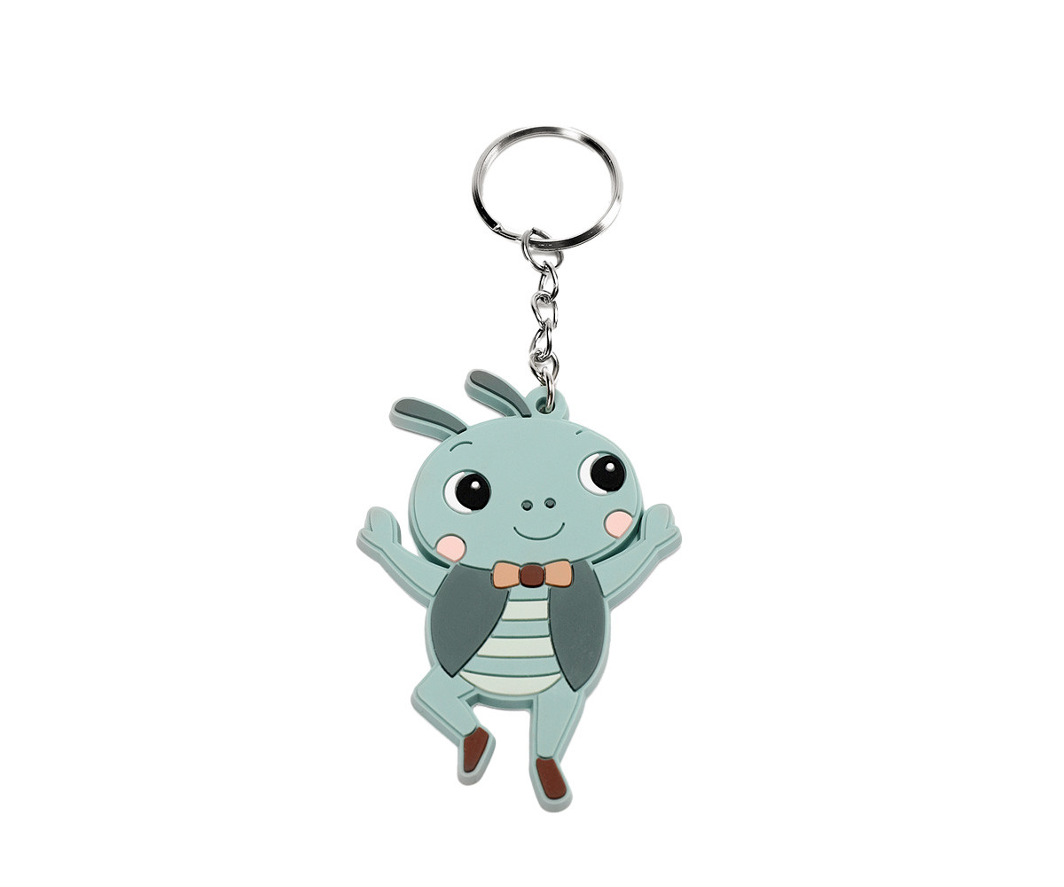 Chaveiro de silicone personalizável The Wooden Boy