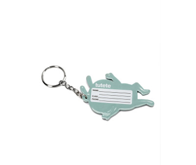 Chaveiro de silicone personalizável The Wooden Boy