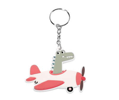 Chaveiro de silicone personalizável Planes
