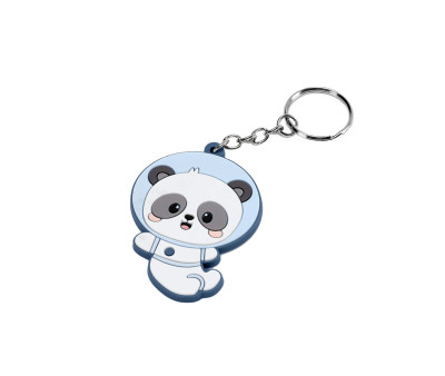 Portachiavi Silicone Tutete Pandas in Space