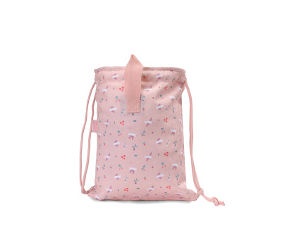 Sacca-Zaino Tela Tutete Blossom Birds Personalizzabile