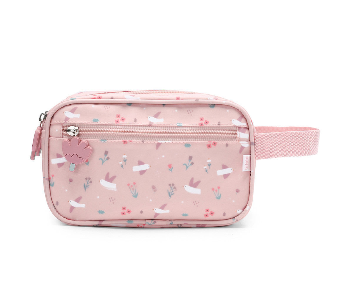 Trousse de Toilette Blossom Birds Personnalisable