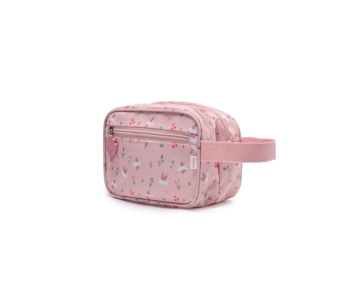 Trousse de Toilette Blossom Birds Personnalisable