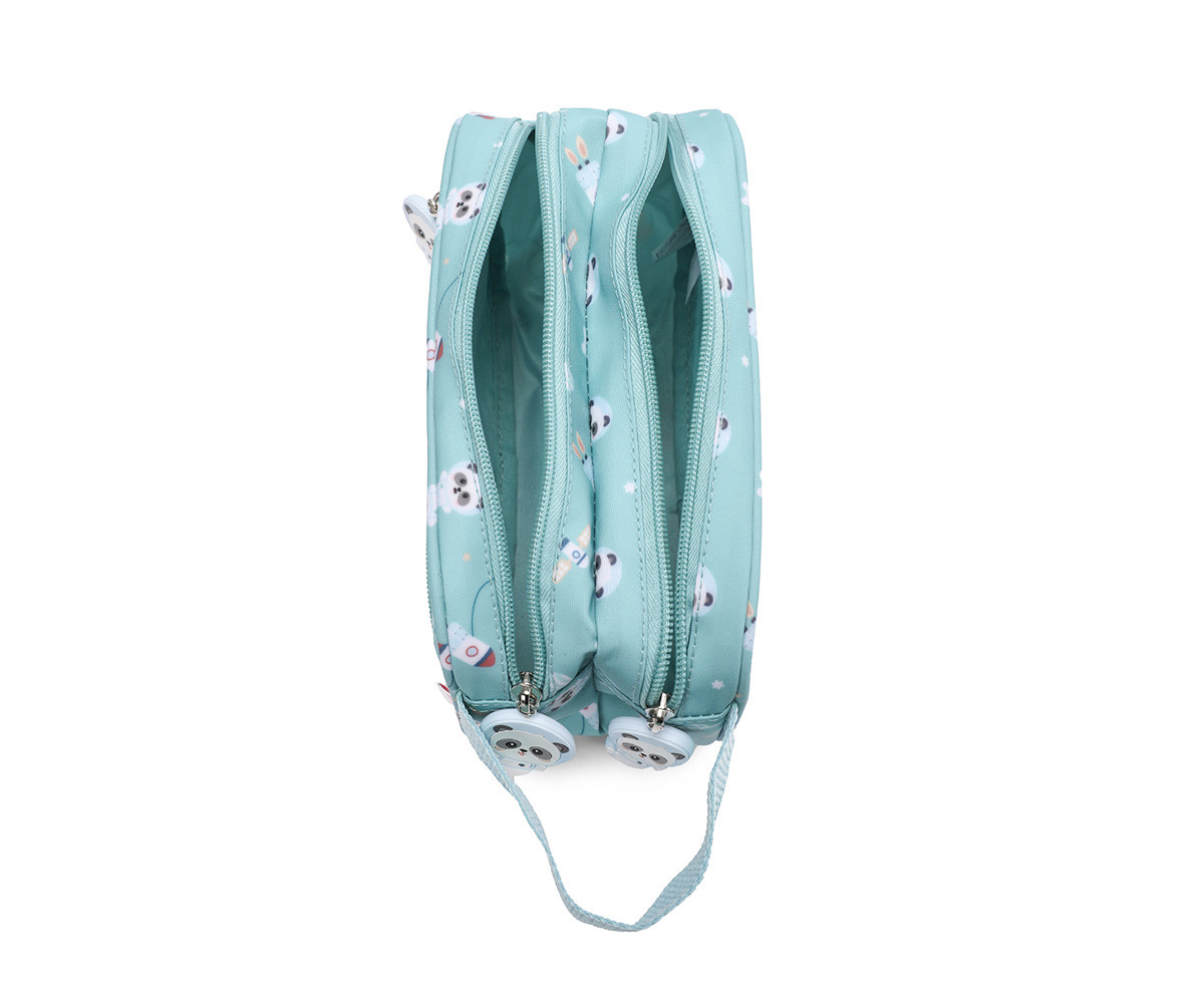 Trousse de Toilette Pandas in Space Personnalisable