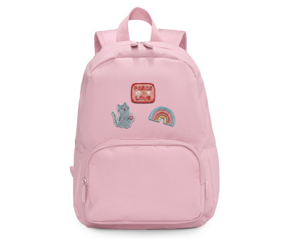 Mochila Solid Color Pink