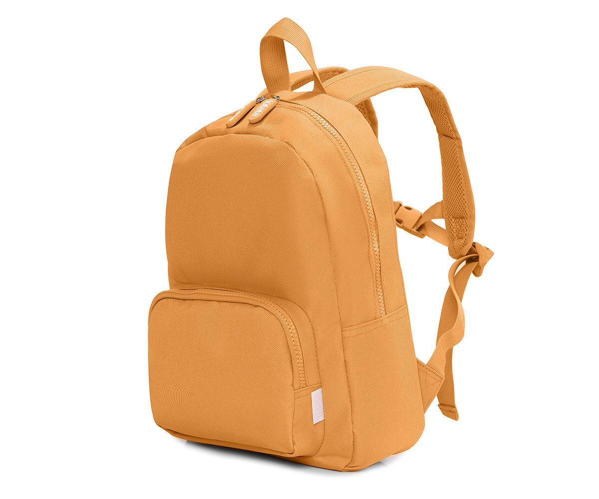 Mochila Solid Color Mustard Personalizável