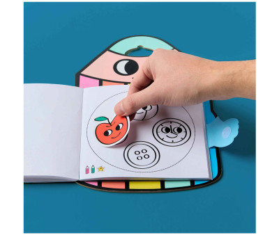Libro Montessori Stickers Geometric Shapes