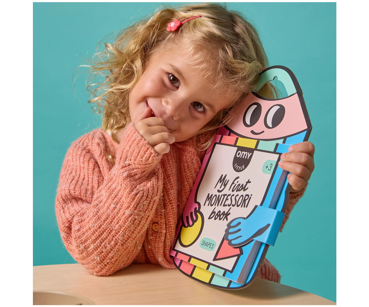 Libro Montessori Stickers Geometric Shapes