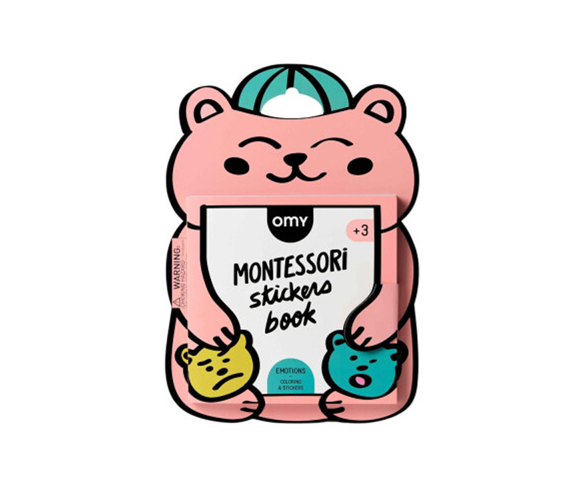 Libro Montessori Stickers Emotions