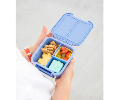 Caja de Almuerzo Bento 2 Blue Splash 2C Compartimentos