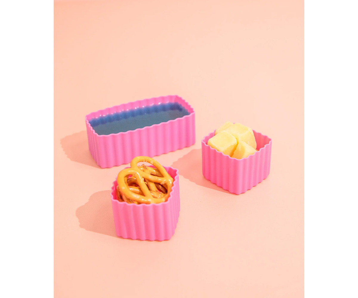 3 Moldes de Silicona Variados Pink Floss
