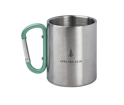 Taza con Mosquetón Into The Wild 300ml