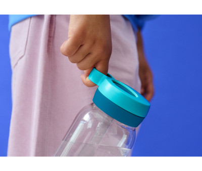Botella de Plástico con Pajita Campus 450ml Paw Patrol