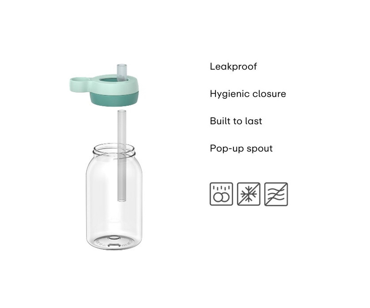 Botella de Plástico con Pajita Campus 450ml Frozen Friends