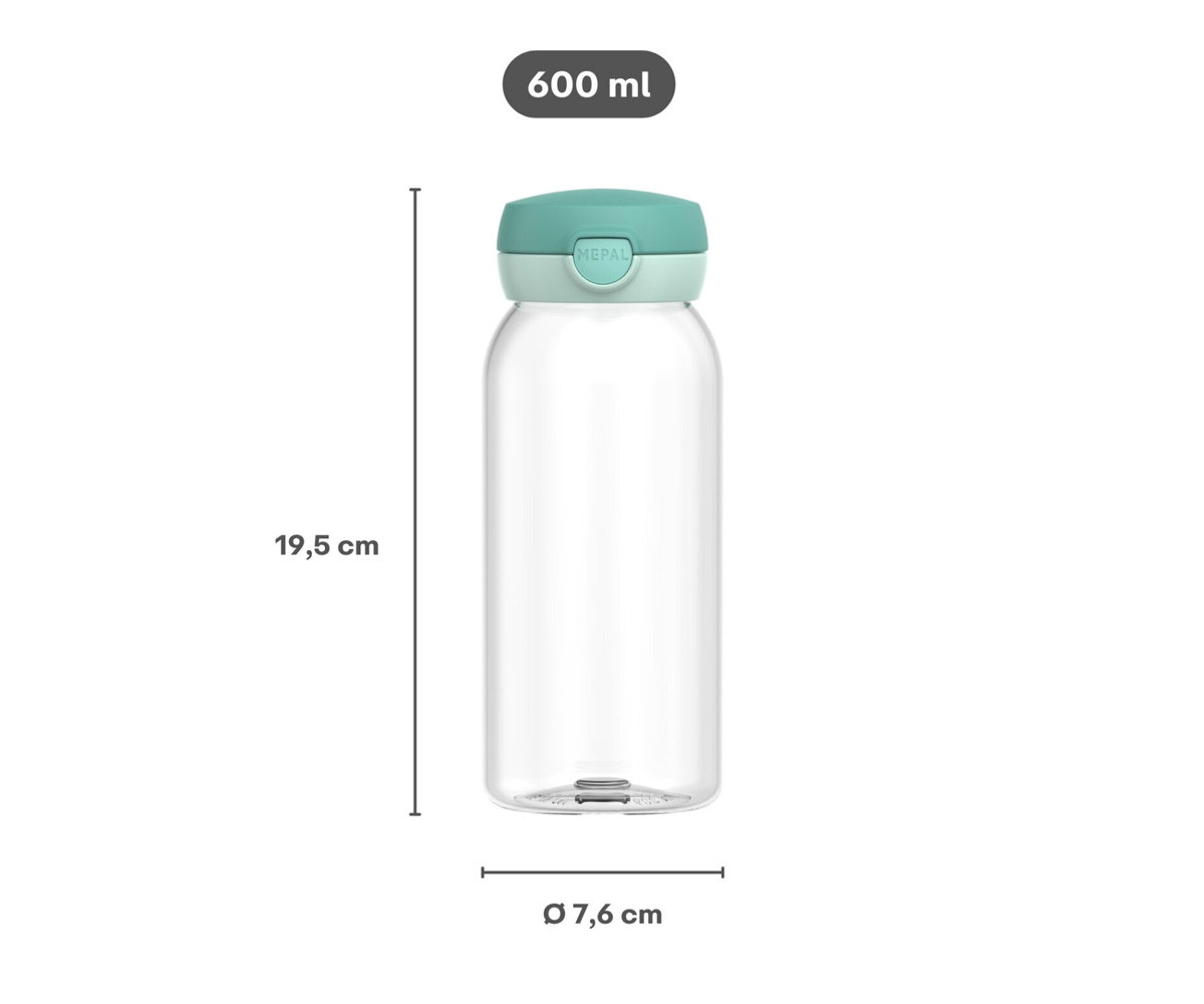 Botella Plástico con Tapón Abatible Campus 600ml Paw Patrol Pups