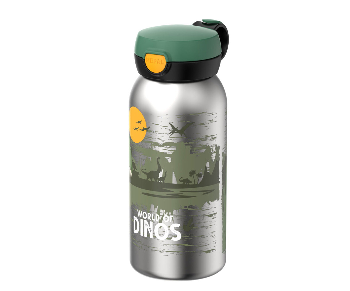 Botella Térmica Campus con Tapón Abatible 500ml Dino