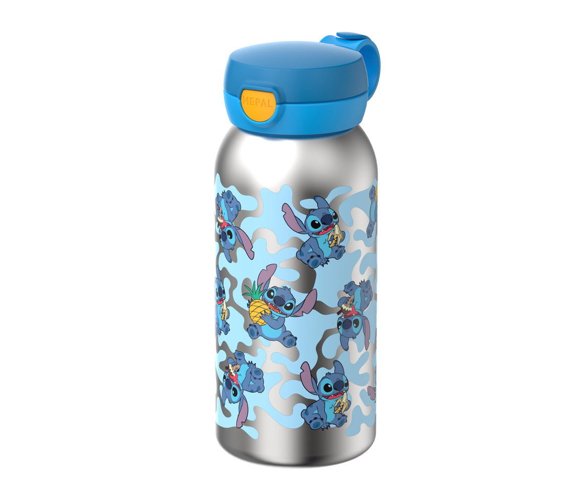 Botella Térmica Campus con Tapón Abatible 500ml Stitch