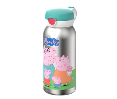 Botella Térmica Campus con Tapón Abatible 500ml Peppa Pig