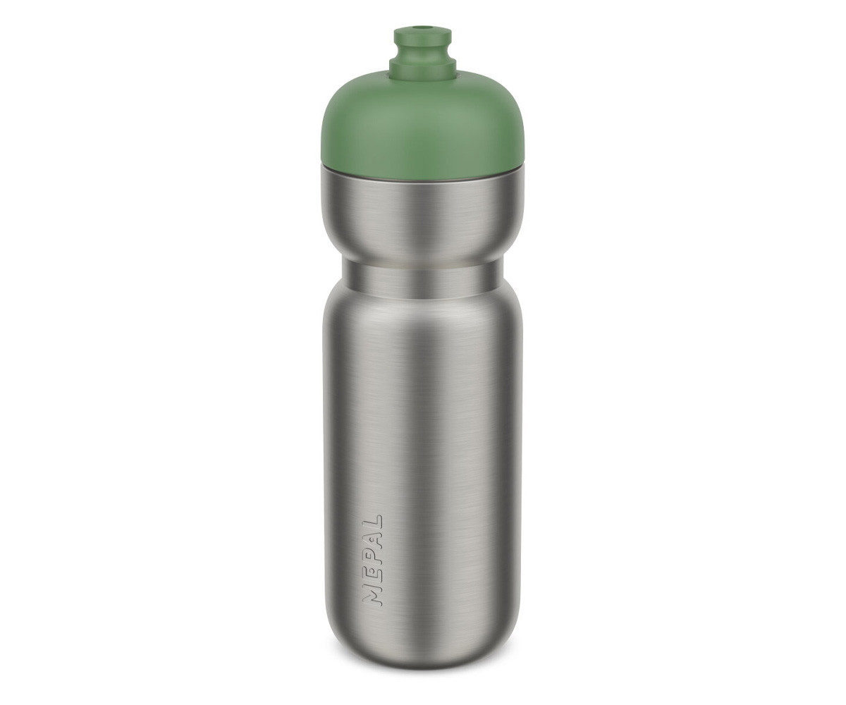 Botella Deportiva Acero Pull 800ml Moss Green