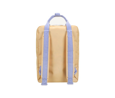 Mochila Grande Personalizable Sticky Lemon Envelope Twiggy Beige