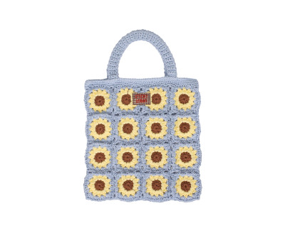 Bolso de Crochet Lemon Tree Flower Willow