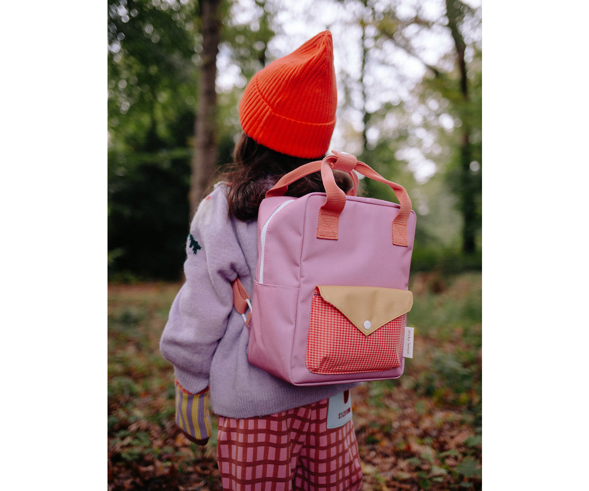 Mochila Pequeña Personalizable Envelope Rosebay Pink