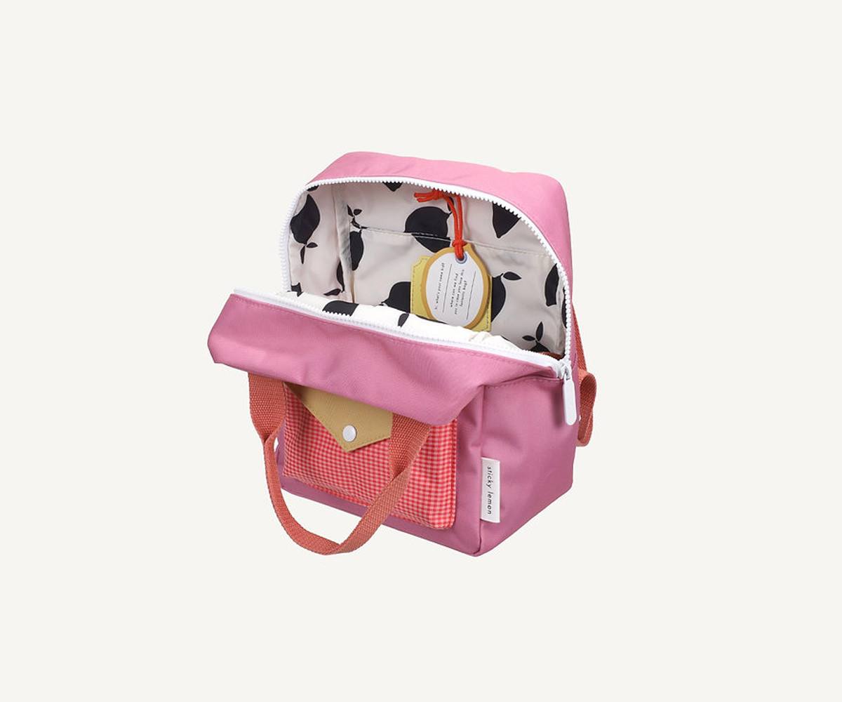 Mochila Pequeña Personalizable Envelope Rosebay Pink