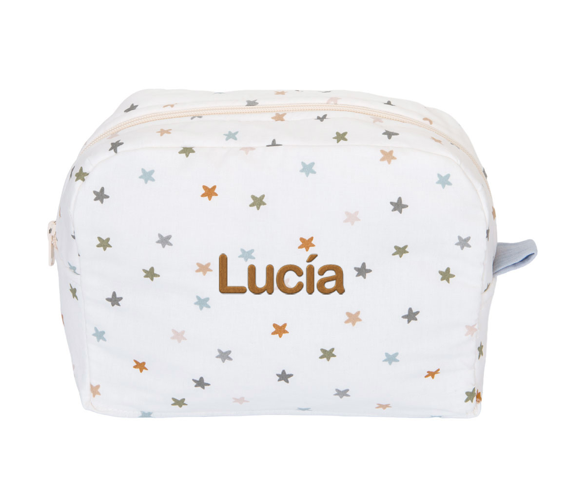 Neceser Grande Little Stars Blue Personalizable