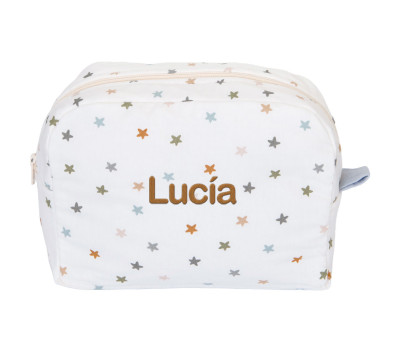 Neceser Grande Little Stars Blue Personalizable