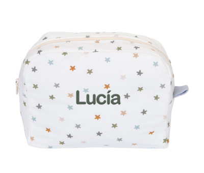 Neceser Grande Little Stars Blue Personalizable