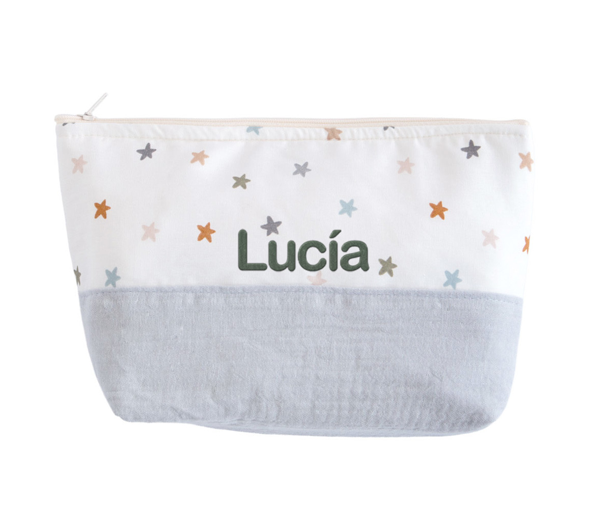 Neceser Infantil Little Stars Blue Personalizable