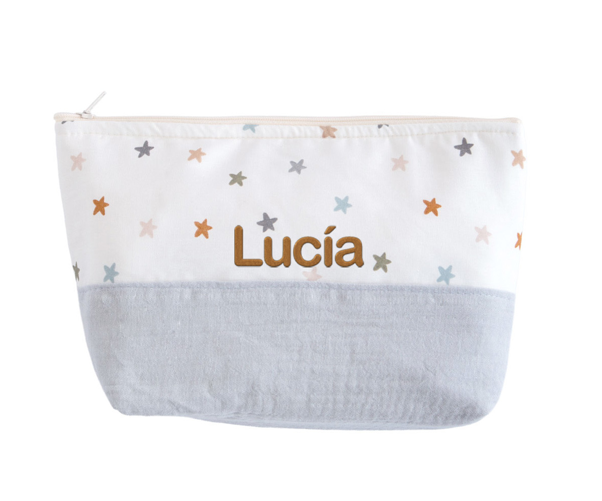 Neceser Infantil Little Stars Blue Personalizable
