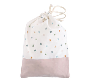 Bolsa Merienda Little Stars Pink Personalizable