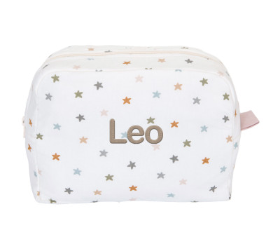 Neceser Grande Little Stars Pink Personalizable