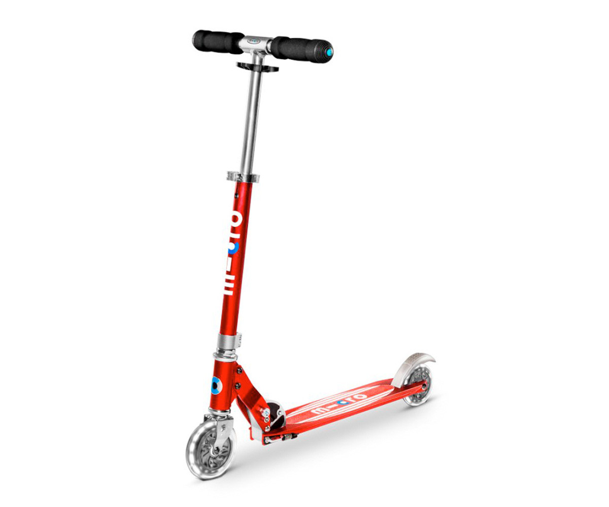 Patinete Micro Sprite LED Rojo