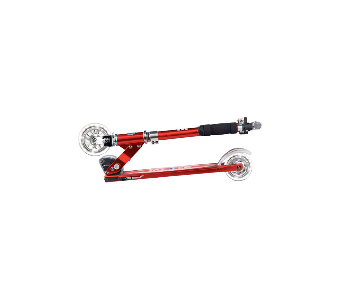 Patinete Micro Sprite LED Rojo