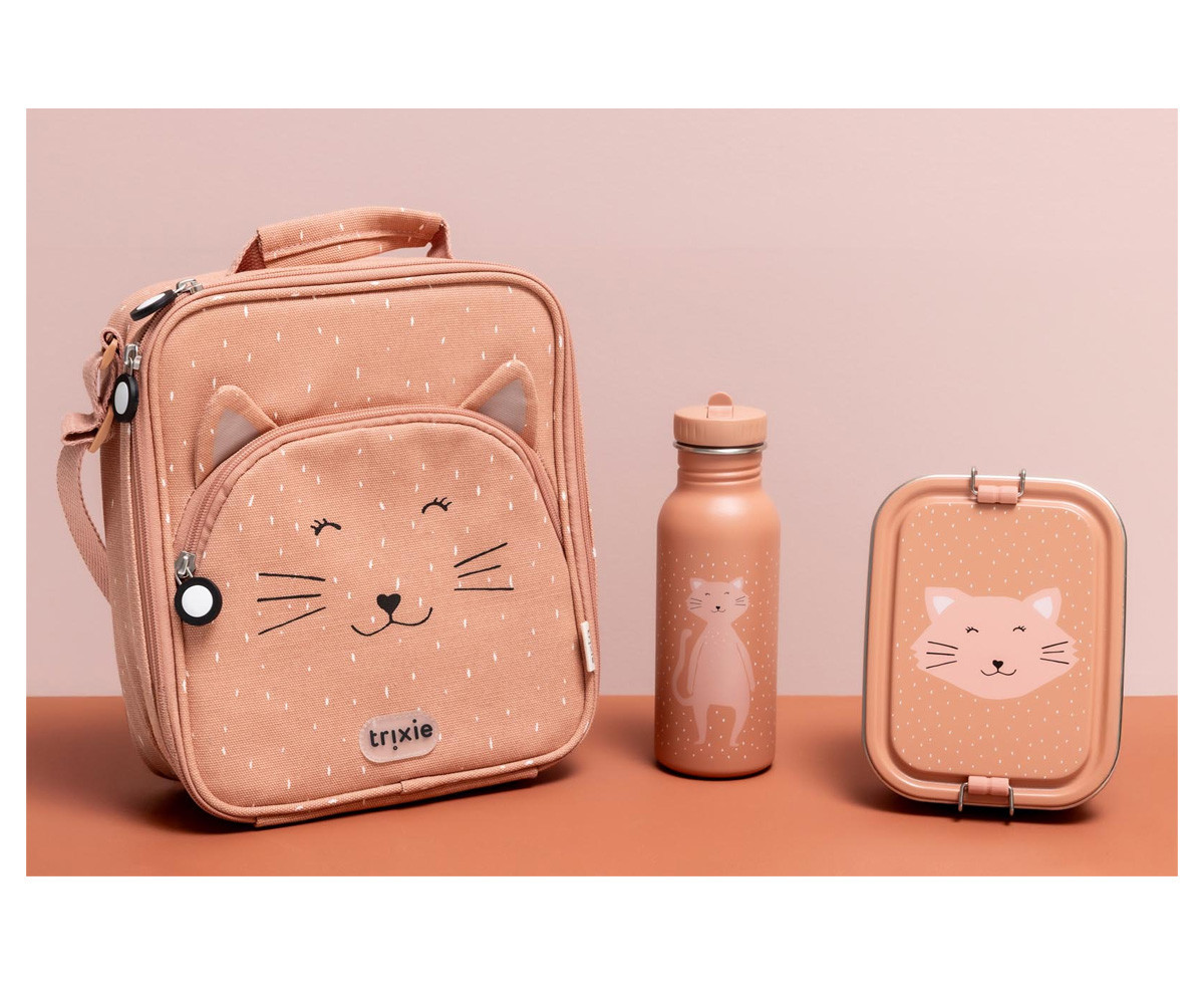 Bolsa Merienda Térmica Mrs. Cat Personalizable