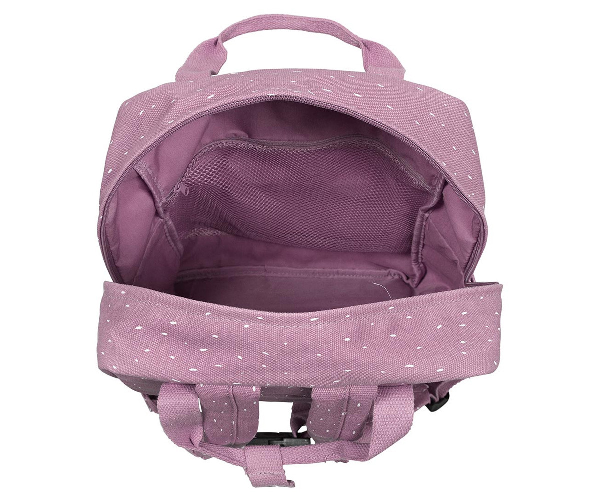 Mochila Escolar Grande Mrs. Peacock Personalizable