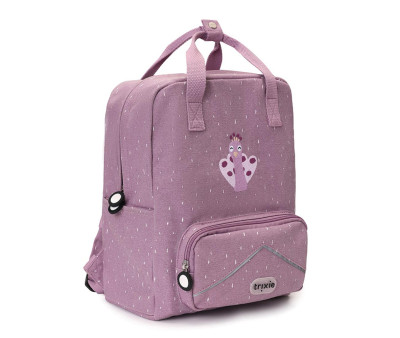 Mochila Escolar Grande Mrs. Peacock Personalizable