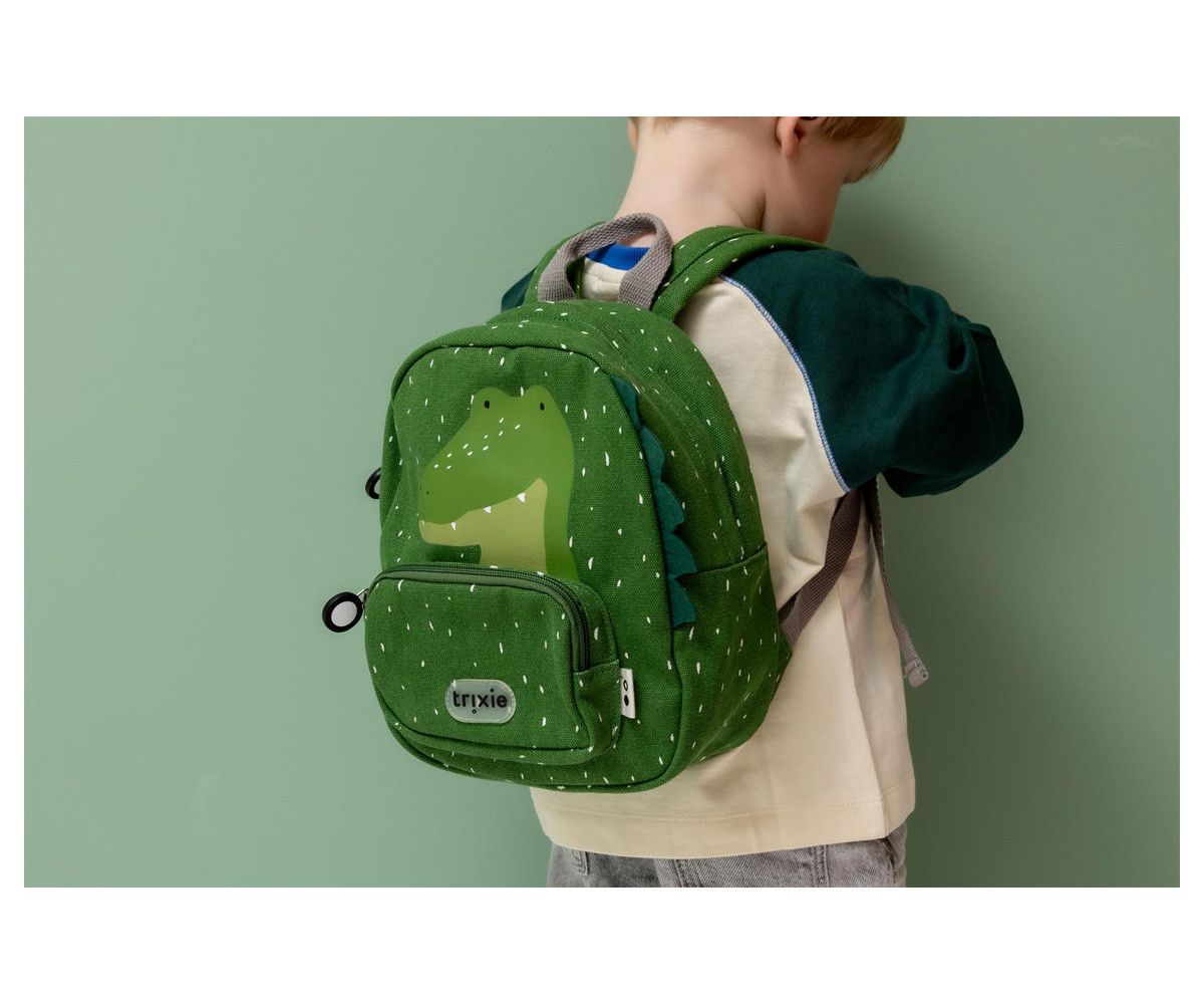 Mochila Trixie PEQUEÑA Mr. Alligator Personalizable