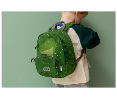 Mochila Trixie PEQUEÑA Mr. Alligator Personalizable