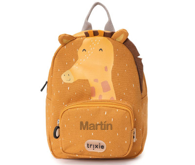 Mochila Trixie GRANDE Mr. Giraffe Personalizable