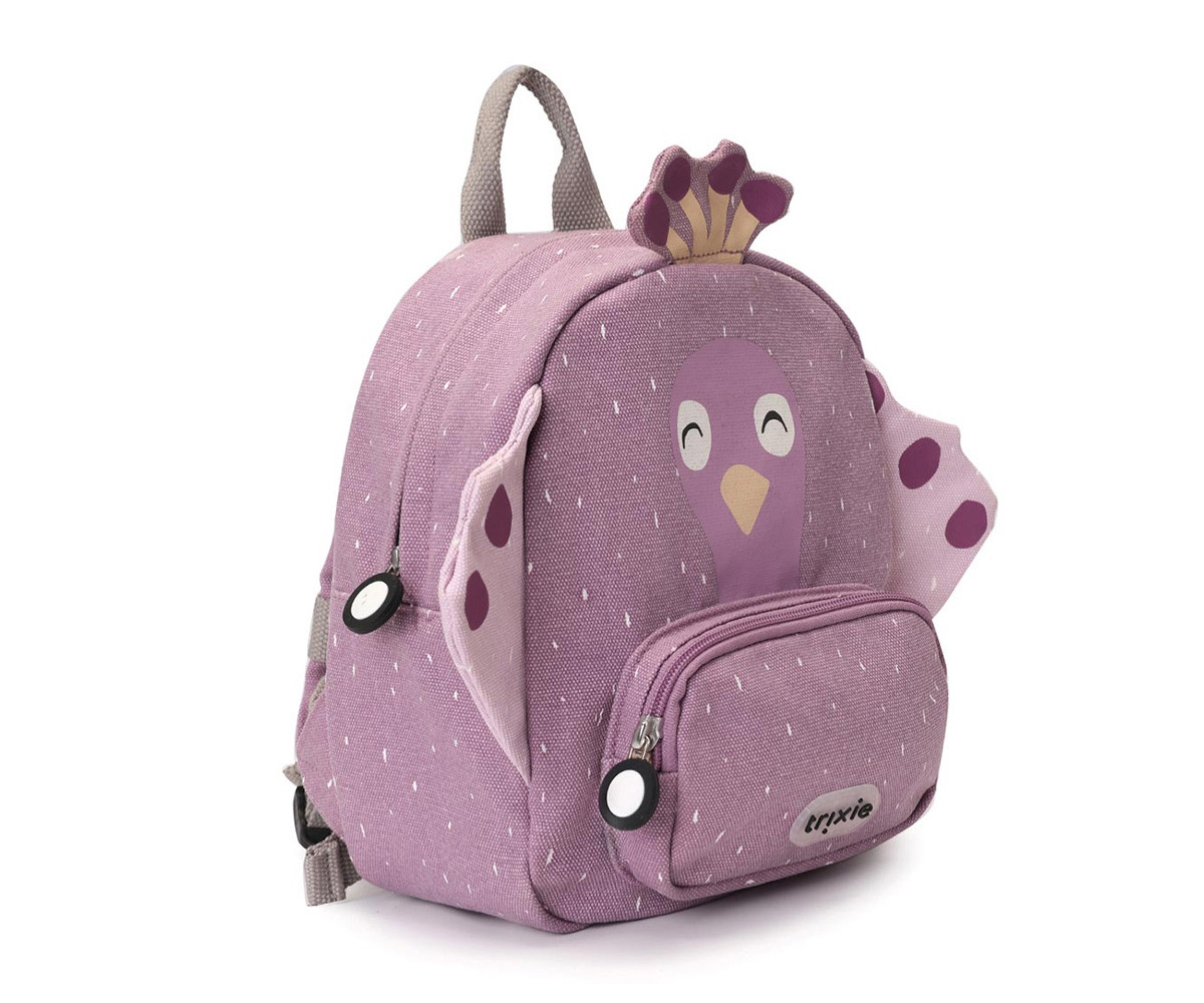 Mochila Trixie GRANDE Mrs. Peacock Personalizable