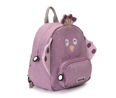 Mochila Trixie GRANDE Mrs. Peacock Personalizable