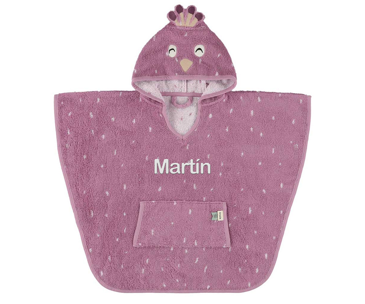 Poncho Mrs. Peacock Personalizable