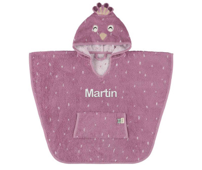 Poncho Mrs. Peacock Personalizable