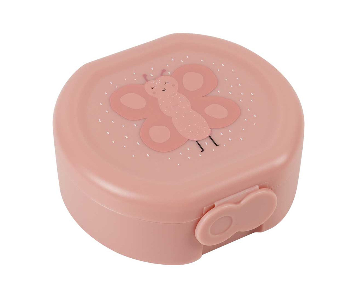 2  Cajas para Snacks con Clip Mrs. Butterfly